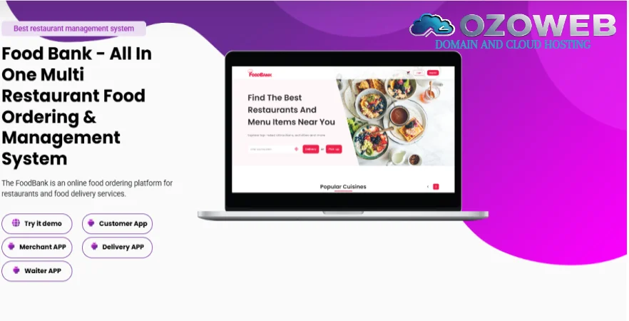 FoodBank Multi Restaurant v3.4 GPL Script Download