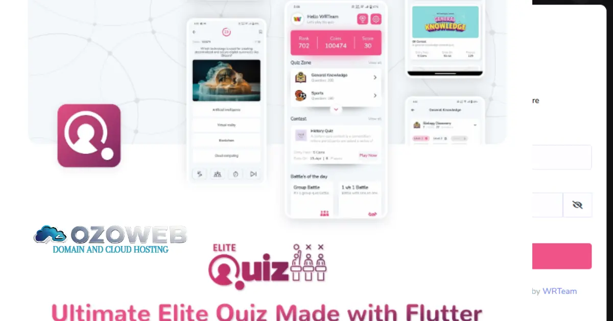 Elite Quiz v2.2.6 Nulled Version - Ultimate Trivia Game App with Admin Panel